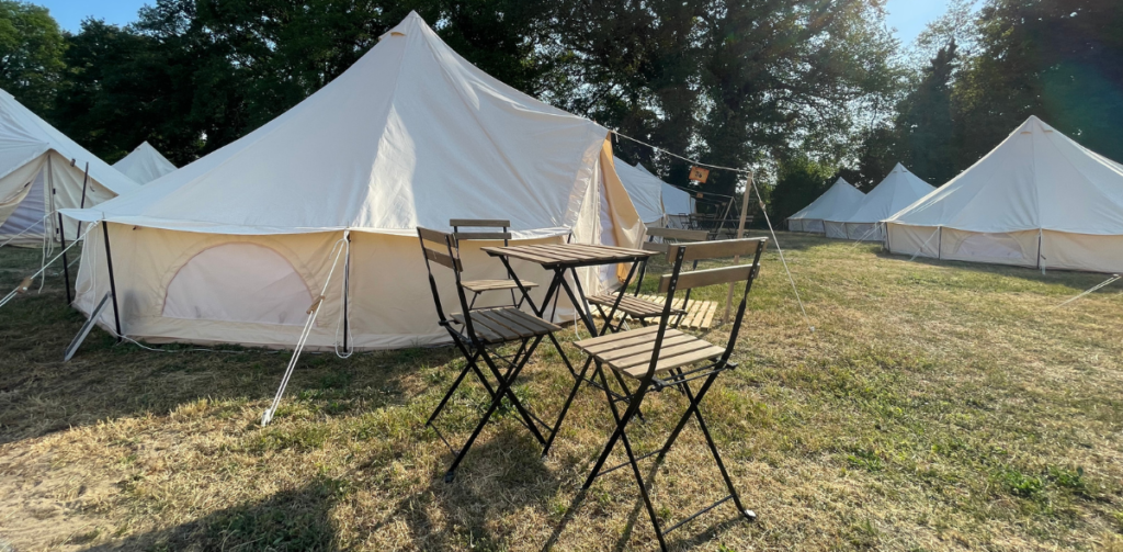 Glamping at Le Mans 24h