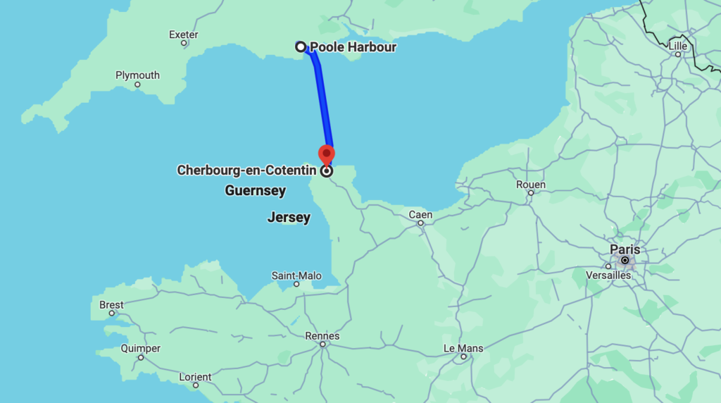 Poole to Cherbourg