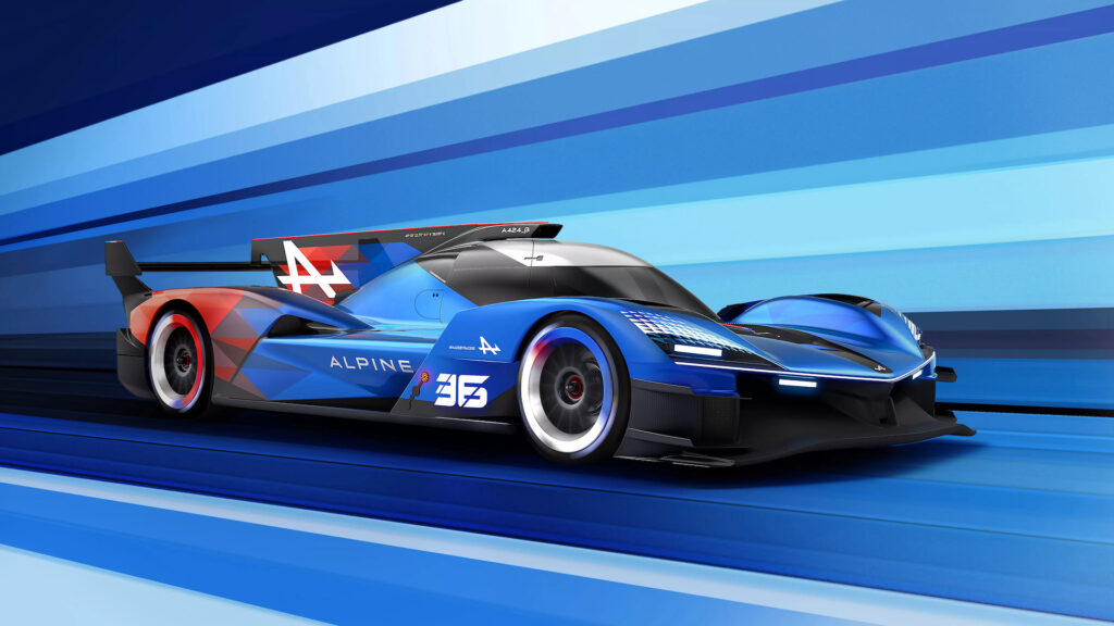 Alpine one of the new teams at Le Mans