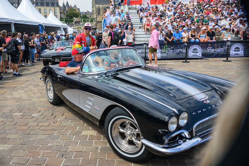 car at Le Mans Drivers Parade Hospitality 