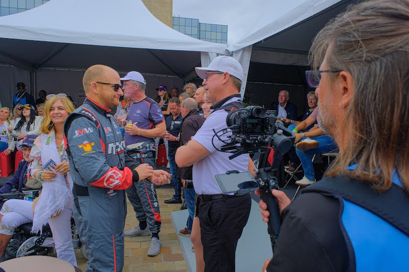 Le Mans Drivers Parade Hospitality 