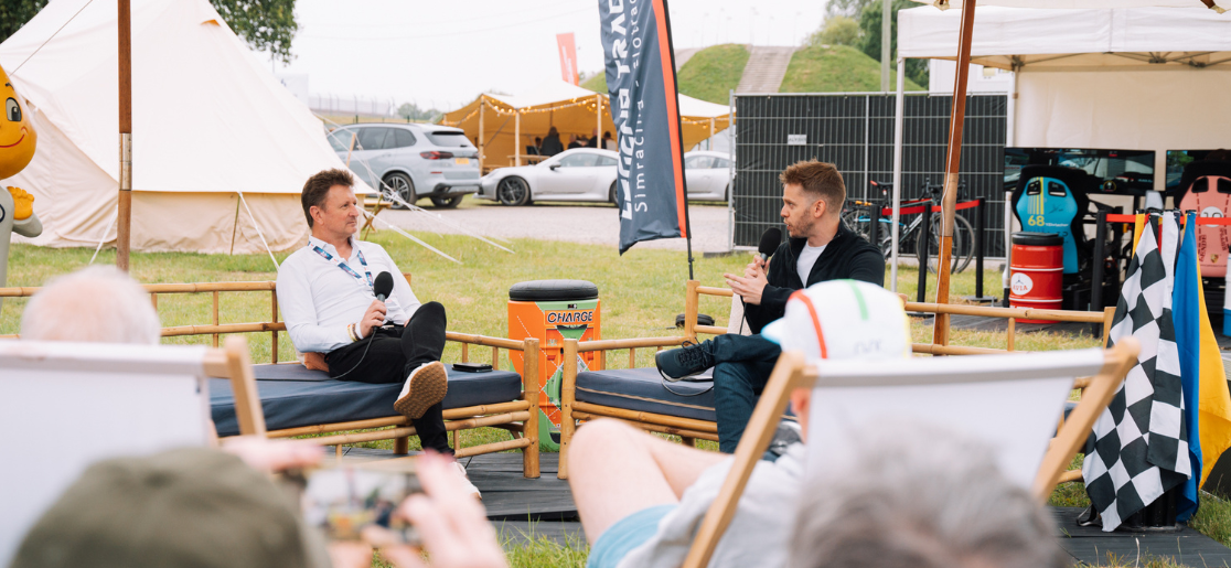 Allan McNish and Alex Brundle at Le Mans 2024