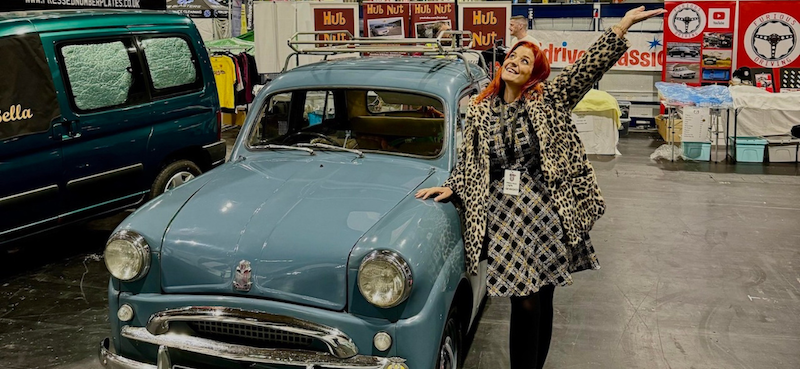 Steph from idriveclassic will be at Le Mans Classic