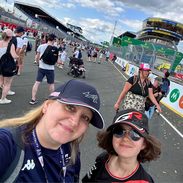 Le Mans competition winner Ines